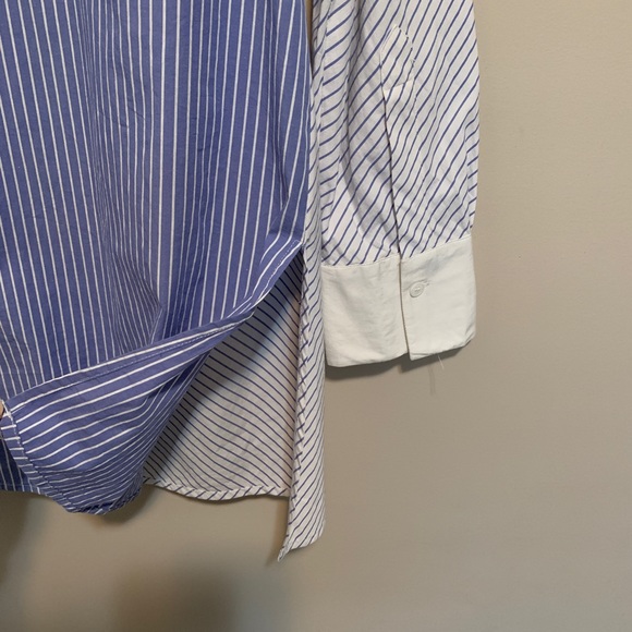 Vince Camuto Two Tone Striped Dress Shirt Button Down, size M - Picture 6 of 10